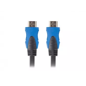 Kabel HDMI LANBERG CA-HDMI-20CU-0010-BK 1 m — HDMI 2.0, 18 Gbit/s, ARC, Ethernet