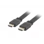 Kabel HDMI LANBERG - M/m v2.0 4k Płaski - 5 m Czarny