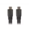 Kabel HDMI LANBERG - M/m v2.0 4k Płaski - 5 m Czarny