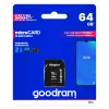 Karta pamięci MicroSDXC GOODRAM 64 GB UHS-I Class 10 (U1), odczyt 100 MB/s, zapis 10 MB/s, z adapterem SD, czarna