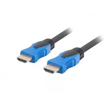 Przewód HDMI LANBERG - M/m V2.0 4K Cu Czarny 1,8m