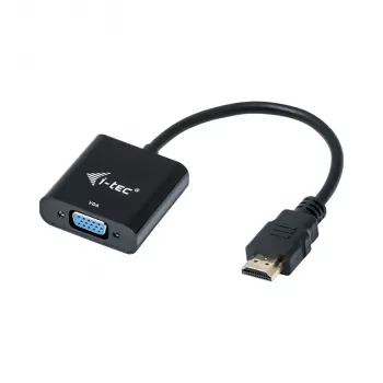 i-tec HDMI to VGA kabel Adapter, 0.15 m, HDMI, VGA, Male, Female, 1920 x 1080 pixels