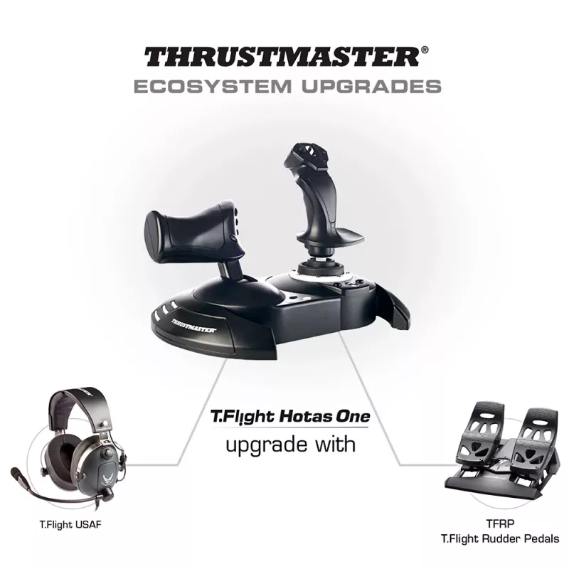 Thrustmaster T.Flight Hotas One kontroler lotu, czarny
