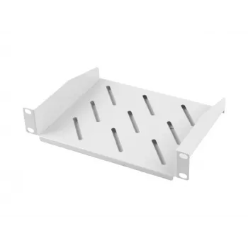 LANBERG Półka stała 10 cali 1U/254x180mm max. obciążenie do 20kg szara
