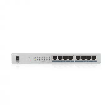 Zyxel GS1008HP Niezarządzany przełącznik Gigabit Ethernet (10/100/1000) Power over Ethernet (PoE) Szary