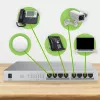 Zyxel GS1008HP Niezarządzany przełącznik Gigabit Ethernet (10/100/1000) Power over Ethernet (PoE) Szary