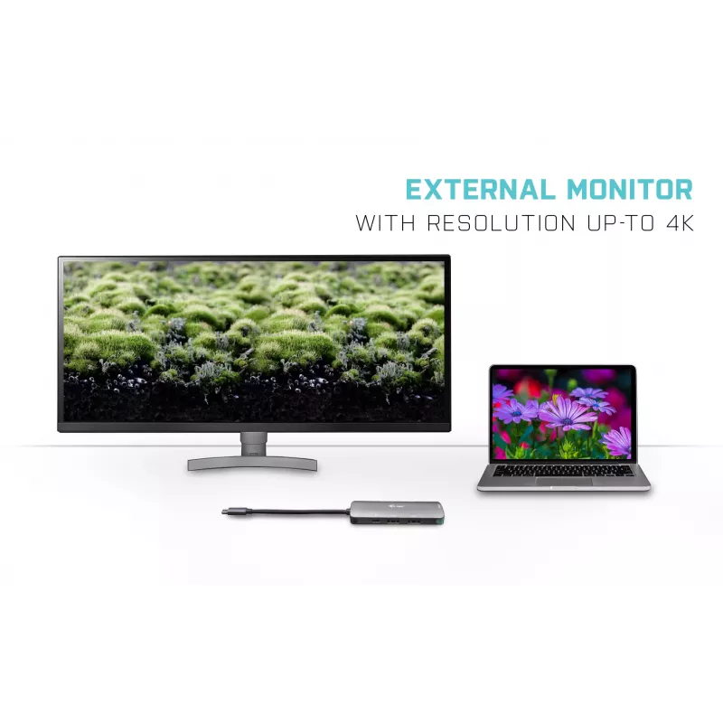 Stacja dokująca i-tec Metal USB-C Nano Dock 4K HDMI + Power Delivery 100 W