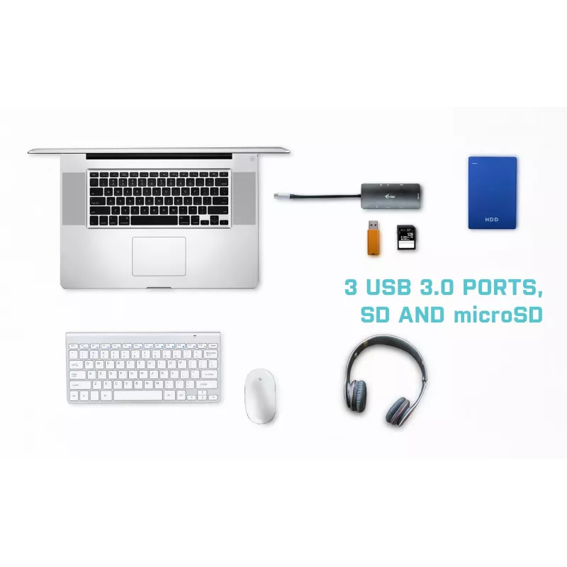 Stacja dokująca i-tec Metal USB-C Nano Dock 4K HDMI + Power Delivery 100 W