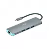 Stacja dokująca i-tec Metal USB-C Nano Docking Station 4K HDMI LAN Power Delivery 100 W