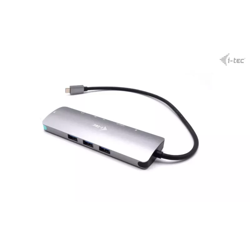 Stacja dokująca i-tec Metal USB-C Nano Docking Station 4K HDMI LAN Power Delivery 100 W
