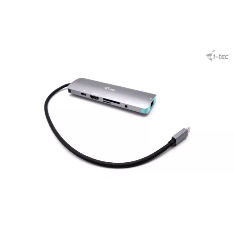 Stacja dokująca i-tec Metal USB-C Nano Docking Station 4K HDMI LAN Power Delivery 100 W