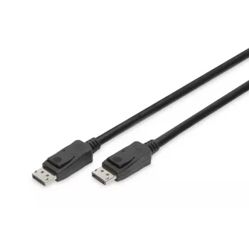 Kabel DisplayPort DIGITUS, M/M, 2 m z blokadą, Ultra HD 8K, wer. 1.3/1.4, standardowy