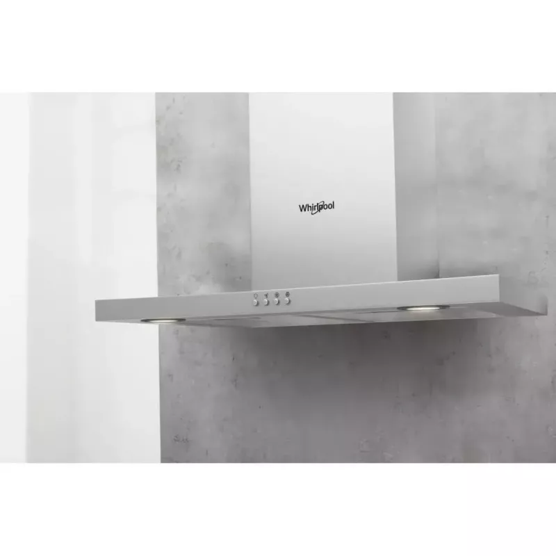 Okap ścienny Whirlpool AKR 558/3 IX, filtr aluminiowy, poziom hałasu: 65 dB