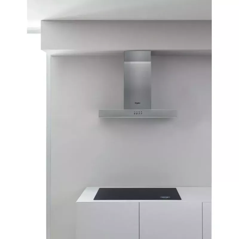 Okap ścienny Whirlpool AKR 558/3 IX, filtr aluminiowy, poziom hałasu: 65 dB