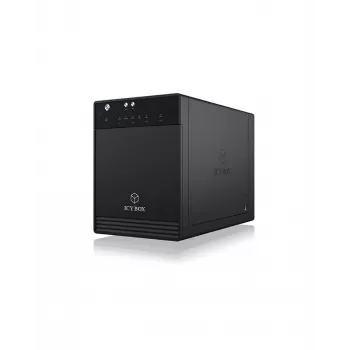 Obudowa HDD/SSD ICY BOX IB-3740-C31 Czarna 2,5/3,5 cala