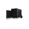 Obudowa HDD/SSD ICY BOX IB-3740-C31 Czarna 2,5/3,5 cala