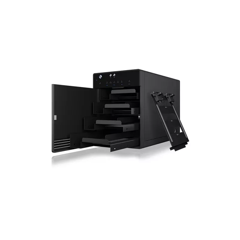 Obudowa HDD/SSD ICY BOX IB-3740-C31 Czarna 2,5/3,5 cala
