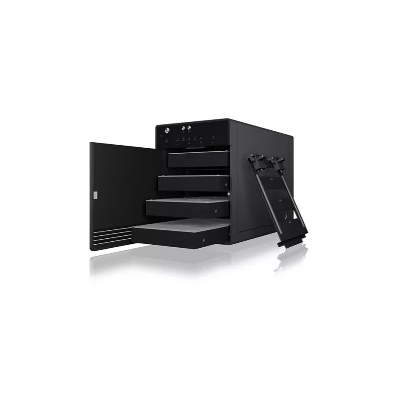 Obudowa HDD/SSD ICY BOX IB-3740-C31 Czarna 2,5/3,5 cala