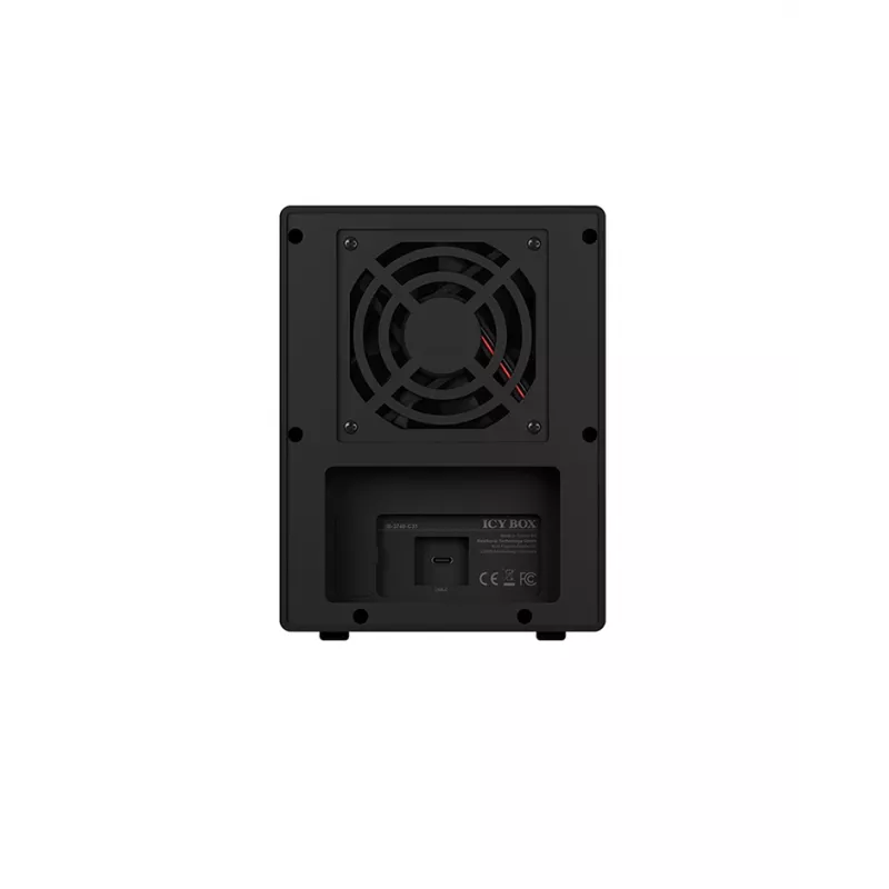 Obudowa HDD/SSD ICY BOX IB-3740-C31 Czarna 2,5/3,5 cala