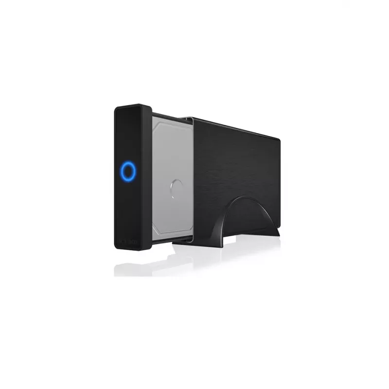 ICY BOX IB-377-C31 Obudowa HDD/SSD Czarny 3.5 cala
