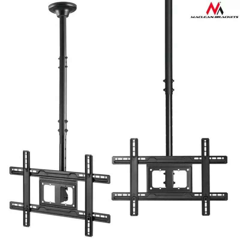 Uchwyt sufitowy MACLEAN MC-803 do monitorów LED/LCD 23–100 cali do 50 kg VESA 600×400