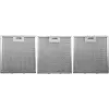 Okap ścienny Whirlpool AKR 559/3 IX, filtr aluminiowy, poziom hałasu: 65 dB