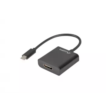 Adapter graficzny USB LANBERG AD-UC-HD-01, czarny, wtyk/gniazdo