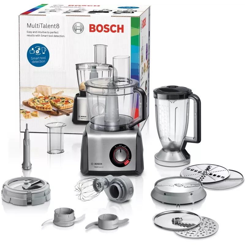Bosch MC812M865 robot kuchenny 1250 W 3,9 L Czarny, Stal nierdzewna