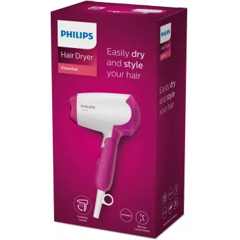 Philips Essential Care BHD003/00 suszarka do włosów 1400 W Różowy, Biały