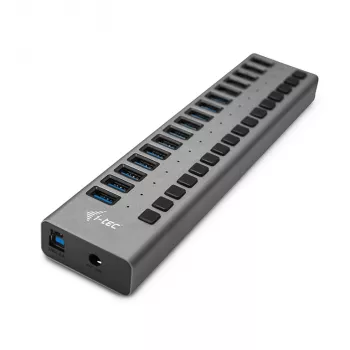 i-tec USB 3.0 Charging HUB 16port + zasilacz 90 W