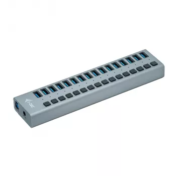 i-tec USB 3.0 Charging HUB 16port + zasilacz 90 W