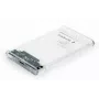 Obudowa GEMBIRD USB 3.0 na dysk SATA 2,5 cala o grubości 9,5 mm, przezroczysty plastik