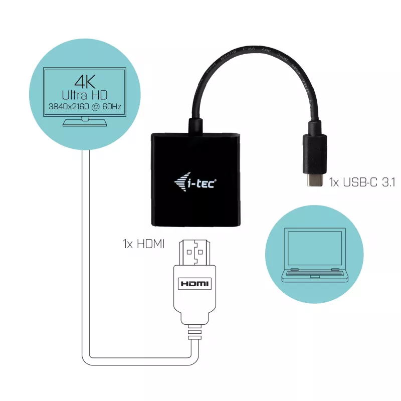 i-tec Adapter USB-C na HDMI 4K/60 Hz