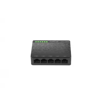 LANBERG Switch Dsp1-1005 5x 1gb/s Niezarządzalny Gigabit Ethernet Przełącznik Biurkowy 5v