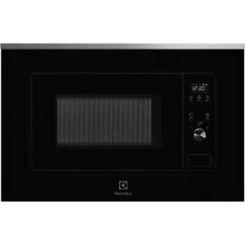 Kuchenka mikrofalowa solo Electrolux LMS2203EMX — 700 W, 20 L, stal nierdzewna/czarny, do zabudowy (56×35×38 cm)