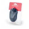 Przewodowa symetryczna mysz optyczna Gembird MUS-3B-01 — USB Typ-A, 1000 DPI, 3 przyciski, czarna