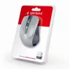 GEMBIRD Mysz bezprzewodowa Optyczna MUSW-4B-04-BG - 4 przyciski Czarna/Szarość kosmiczna