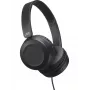 JVC Powerful Sound Wired On Ear Black, Przewodowe, 10 - 26000 Hz, Rozmowy/Muzyka, 140 g, Słuchawki, Czarny