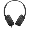 JVC Powerful Sound Wired On Ear Black, Przewodowe, 10 - 26000 Hz, Rozmowy/Muzyka, 140 g, Słuchawki, Czarny