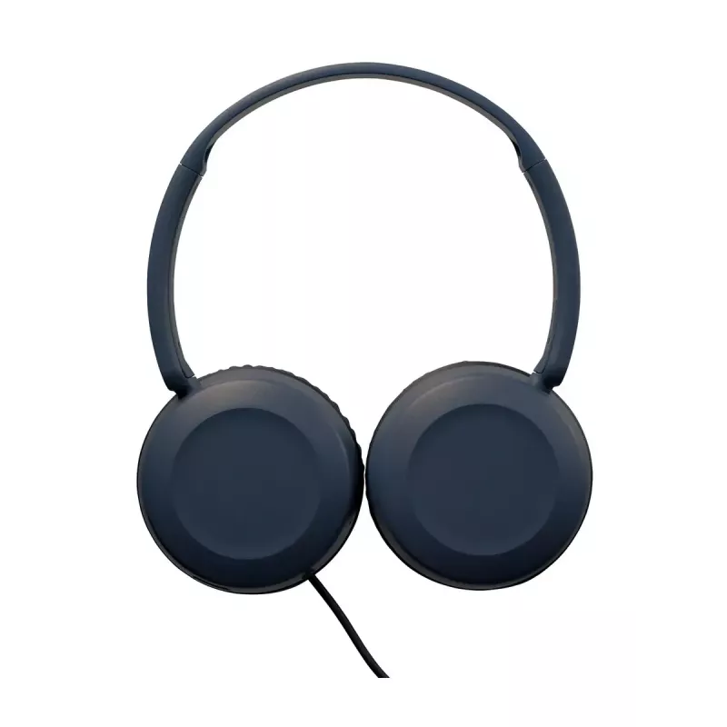 Słuchawki JVC Powerful Sound przewodowe nauszne niebieskie