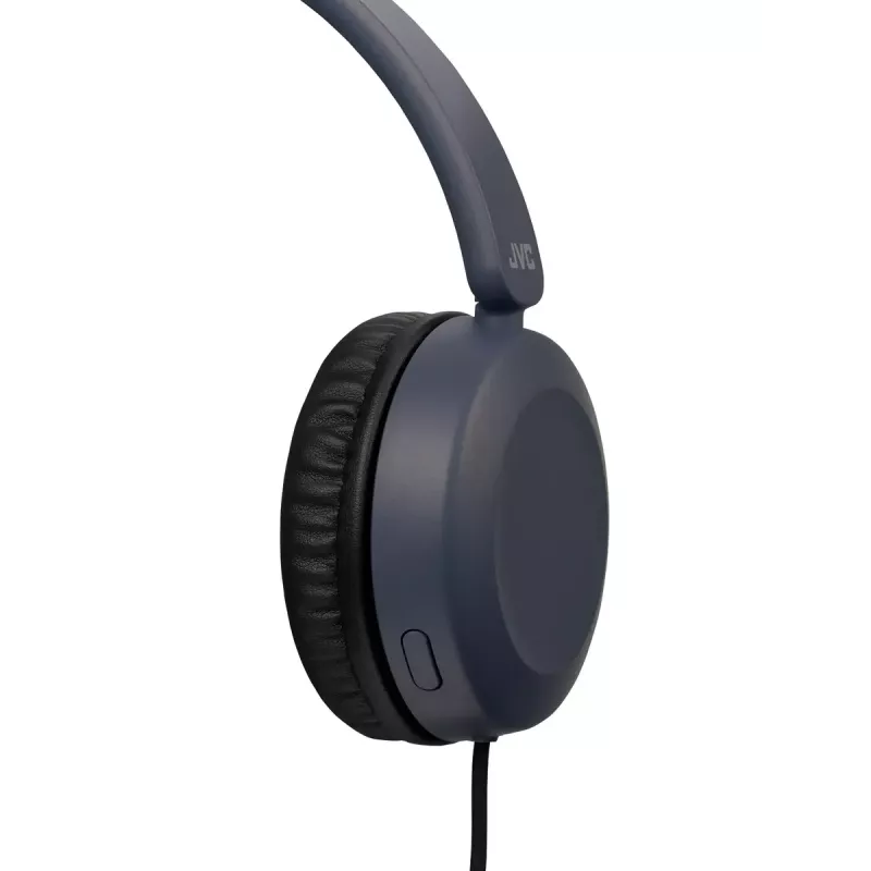 Słuchawki JVC Powerful Sound przewodowe nauszne niebieskie
