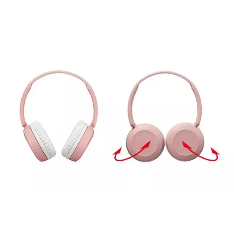 Słuchawki JVC Powerful Sound przewodowe nauszne niebieskie