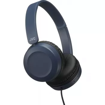 Słuchawki JVC Powerful Sound przewodowe nauszne niebieskie
