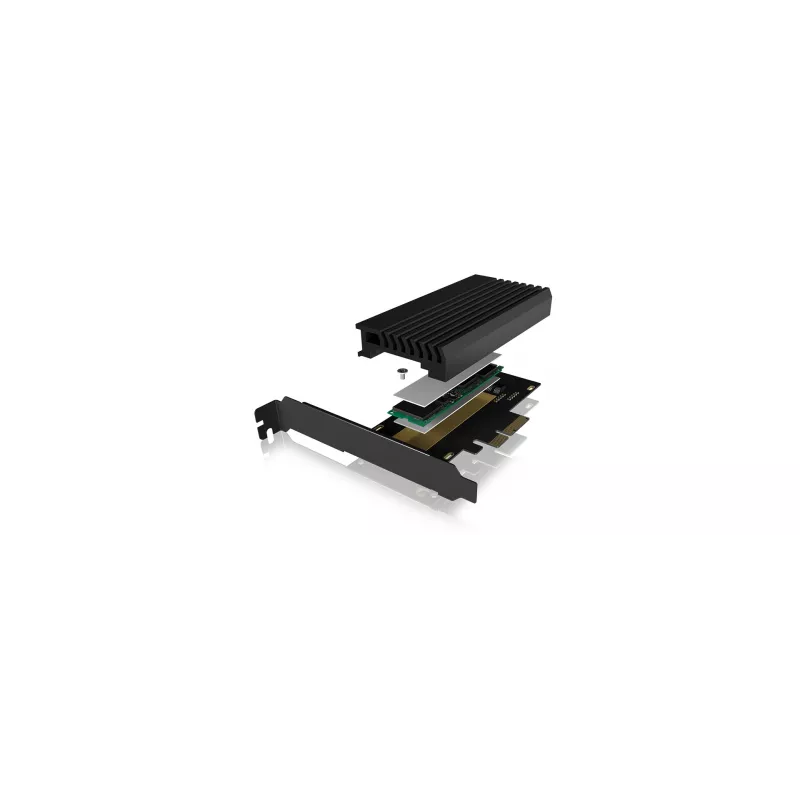 ICY BOX IB-PCI214M2-HSL karty interfejsów/adaptery Wewnętrzny M.2