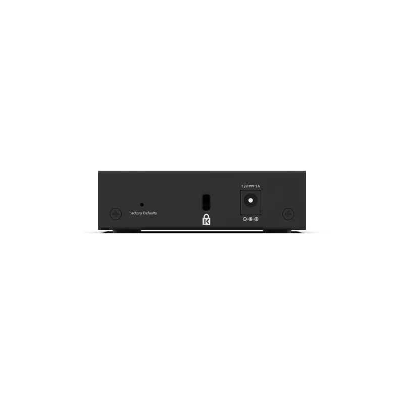 NETGEAR GS305E Przełącznik zarządzalny Gigabit Ethernet (10/100/1000) Czarny