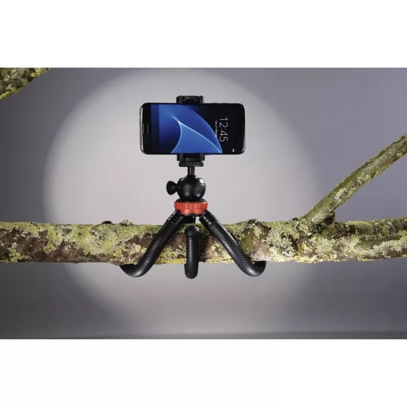 Hama “FlexPro” statyw Smartfon/Kamera akcji 3 nóżki Czarny, Czerwony