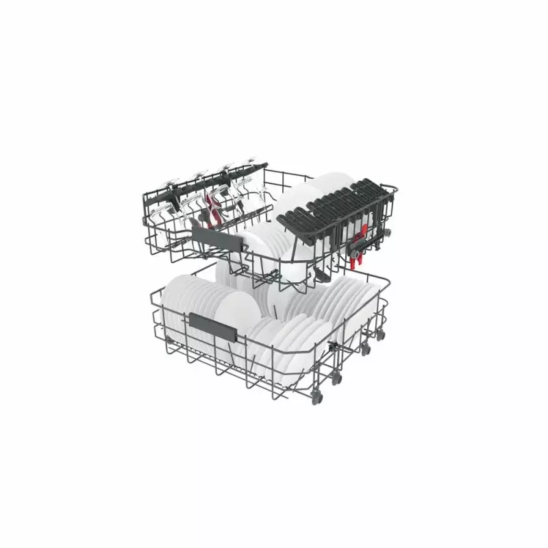 Zmywarka do zabudowy częściowej WHIRLPOOL WIC 3C26 F — 60 cm, 14 kompletów, 46 dB, Klasa energetyczna E
