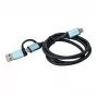Kabel USB-C do USB-C ze zintegrowanym adapterem USB 3.0 i-tec C31USBCACBL