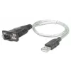 Kabel konwertera USB-A na szeregowy Manhattan 205146