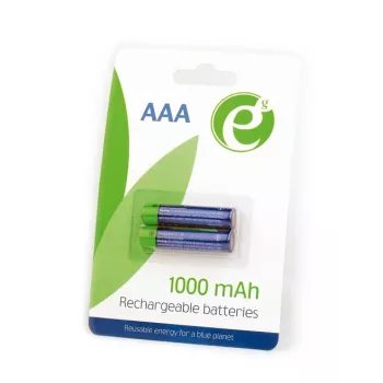 Baterie GEMBIRD AAA Ni-MH akumulatorowe 1000mAh 2 szt.